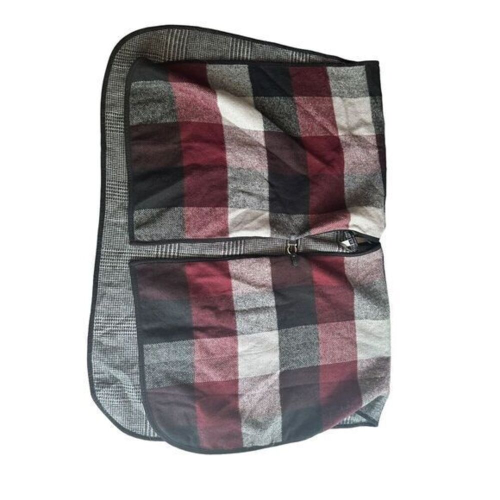 Marc New York Andrew Women's Wrap‎ Plaid Shawl One Size